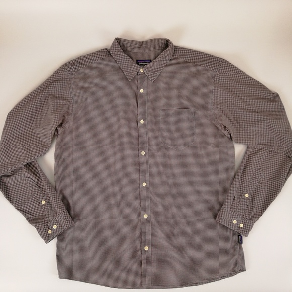 Patagonia Other - Patagonia Men's Button-Up Check Shirt XL